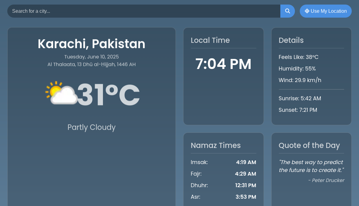 Weather Application